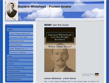 Tablet Screenshot of gustave-whitehead.com